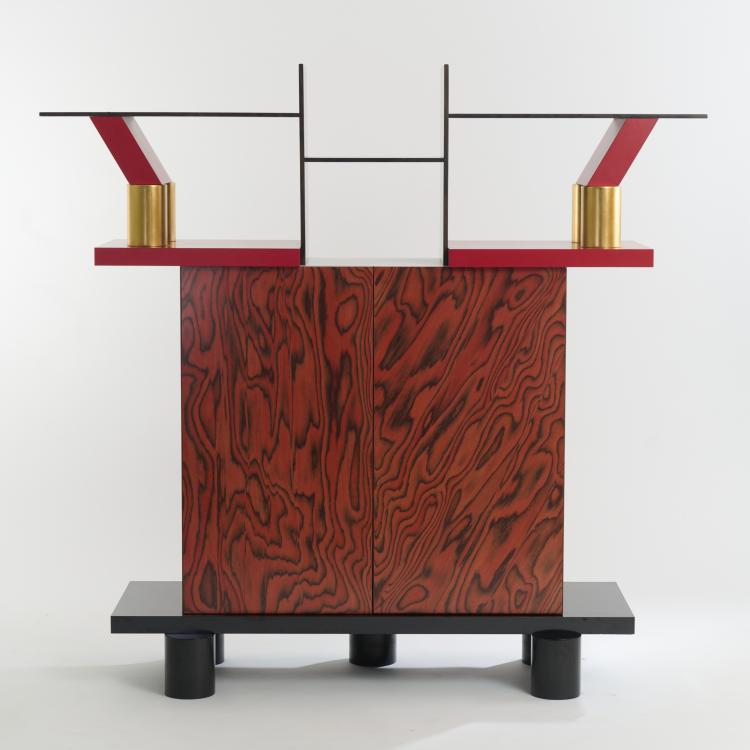 Hauptbild zu Objekt, 'Freemont' sideboard, 1985, Ettore Sottsass, Memphis, Mailand, 167A 311