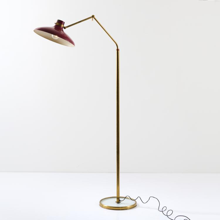 Hauptbild zu Objekt, Stehleuchte f&uuml;r das Hotel 'Parco dei Principi', 1964, Gio Ponti, Fontana Arte, Mailand, 167A 177