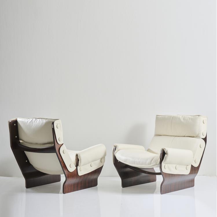 Bild 4 zu Objekt, Two 'Canada' armchairs, 1965, Osvaldo Borsani, Tecno, Mailand, 167A 181