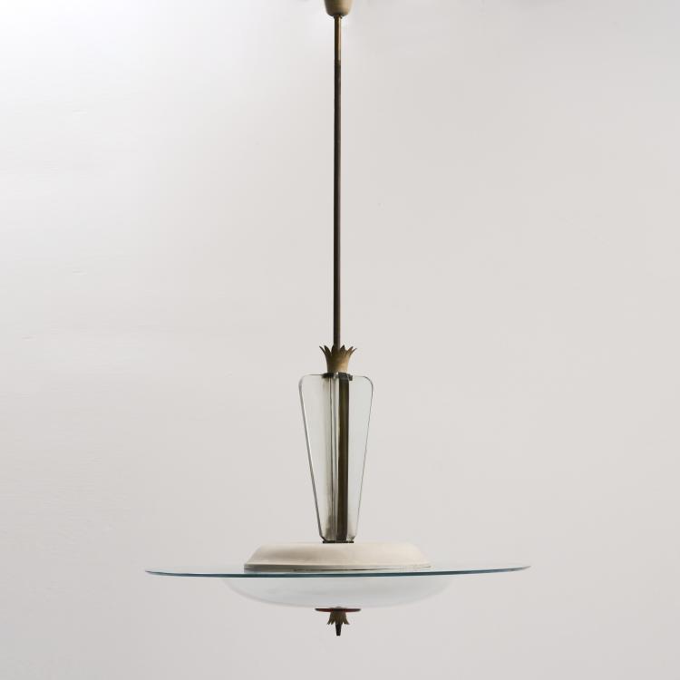 Bild 1 zu Objekt, Deckenleuchte, 1940er/50er Jahre, Gio Ponti, Fontana Arte, Mailand, 167A 19