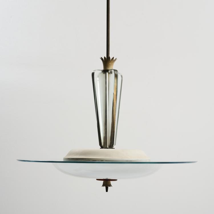 Bild 2 zu Objekt, Deckenleuchte, 1940er/50er Jahre, Gio Ponti, Fontana Arte, Mailand, 167A 19