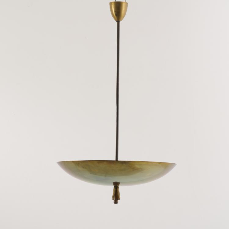 Bild 1 zu Objekt, Ceiling light, 1940s, Guglielmo Ulrich (attributed), Italien, 167A 14