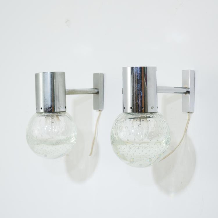 Bild 1 zu Objekt, Two wall appliques, 1960s, Gino Sarfatti, Arteluce, Mailand, 167A 198