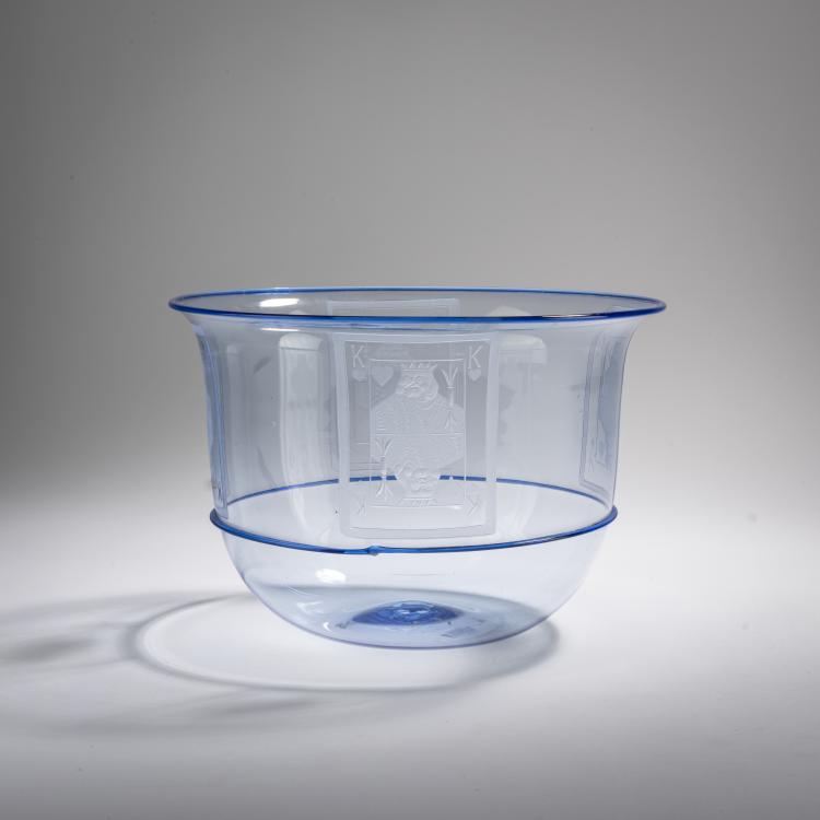 Hauptbild zu Objekt, Vase, c. 1933, Vittorio Zecchin, S.A.L.I.R., Murano (zugeschrieben/attributed), 167C 611