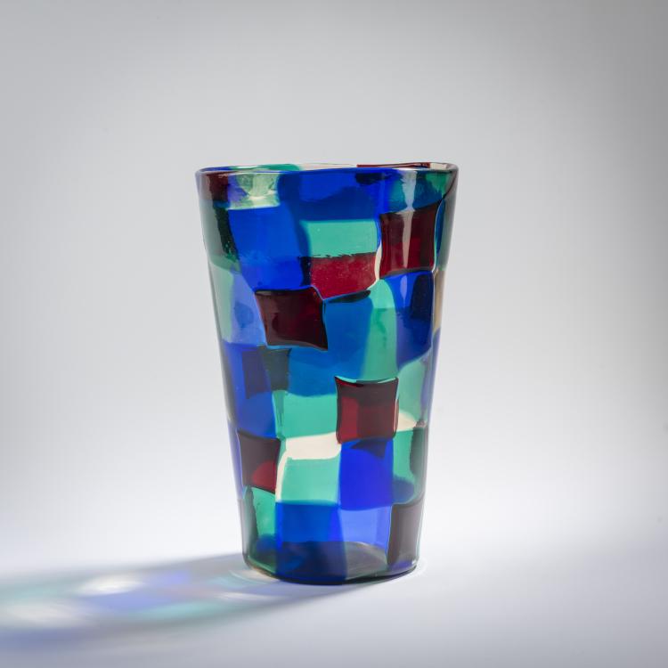 Bild 3 zu Objekt, Vase 'Pezzato', um 1951, Fulvio Bianconi, Venini & C., Murano, 167C 655