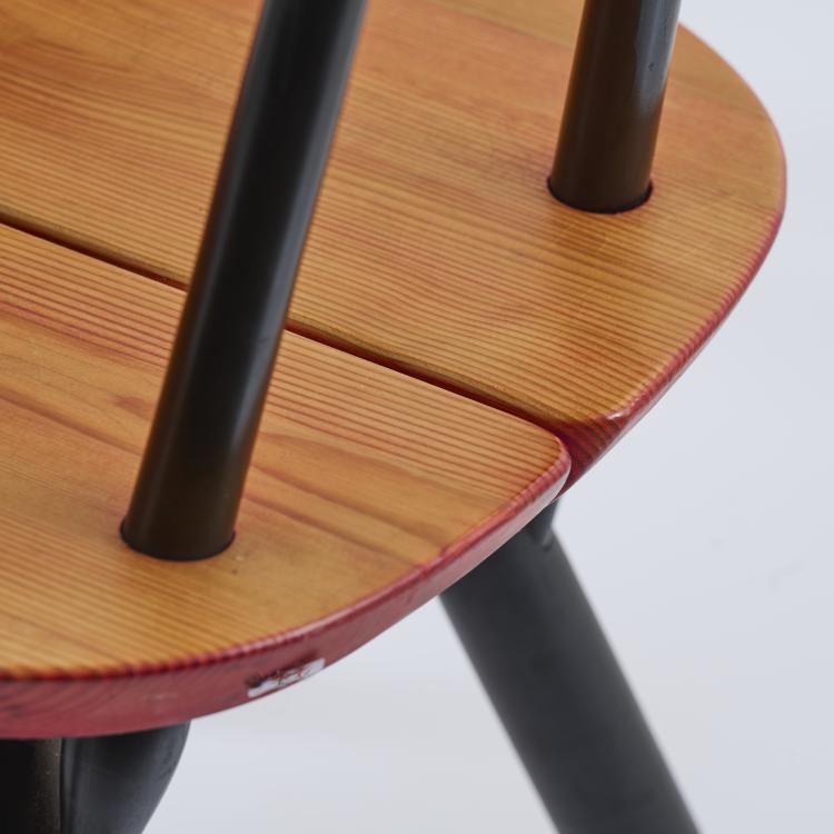 Bild 4 zu Objekt, 'Pirkka' table and two chairs, 1954/55, Ilmari Tapiovaara, Laukaan Puu Ltd., Helsinki, 167B 489