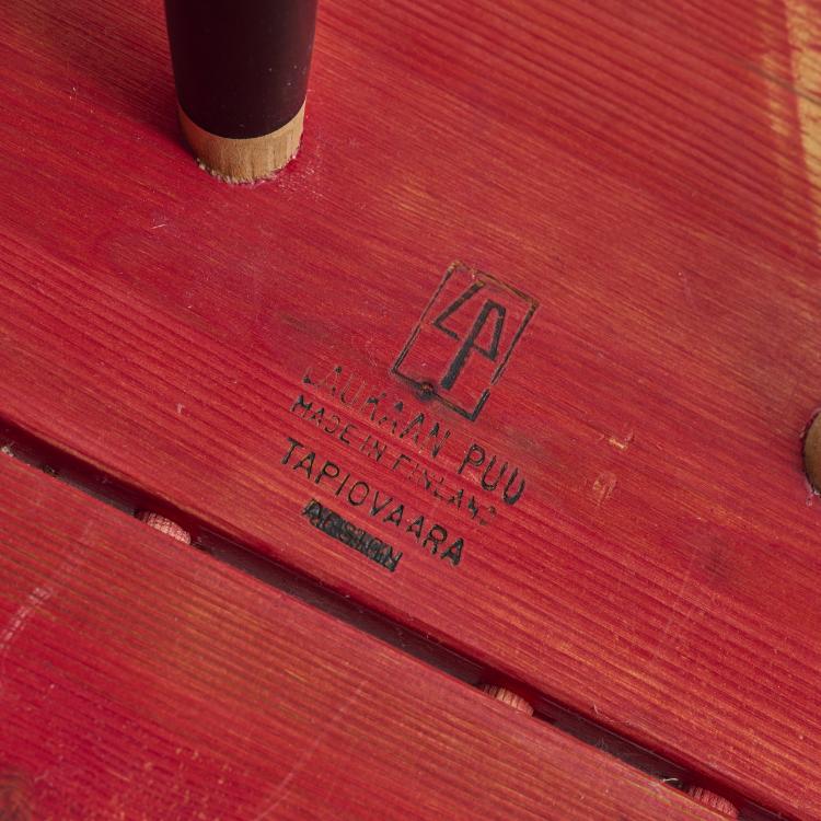 Bild 6 zu Objekt, 'Pirkka' table and two chairs, 1954/55, Ilmari Tapiovaara, Laukaan Puu Ltd., Helsinki, 167B 489