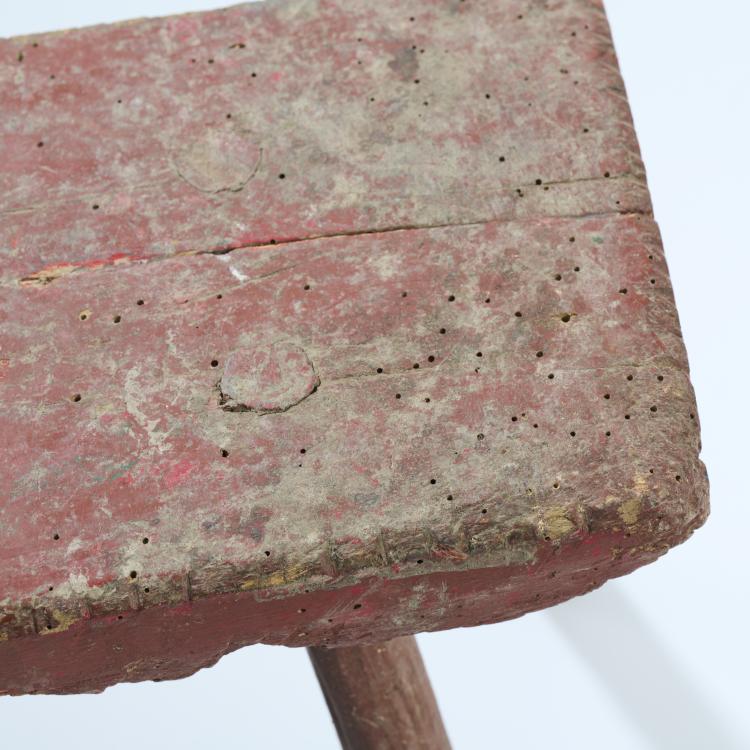 Bild 6 zu Objekt, Sechs Holzschemel, um 1900, Schweden, 167B 335