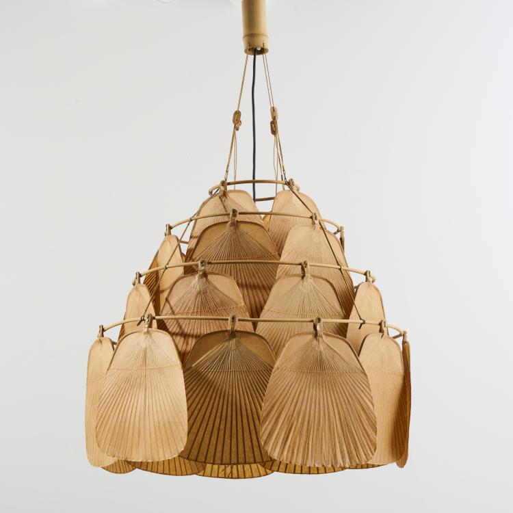 Bild 4 zu Objekt, 'San-Ju' ceiling light from the 'Uchiwa' series, 1975, Ingo Maurer, Maurer, Ingo, Design M, M&uuml;nchen, 167B 564