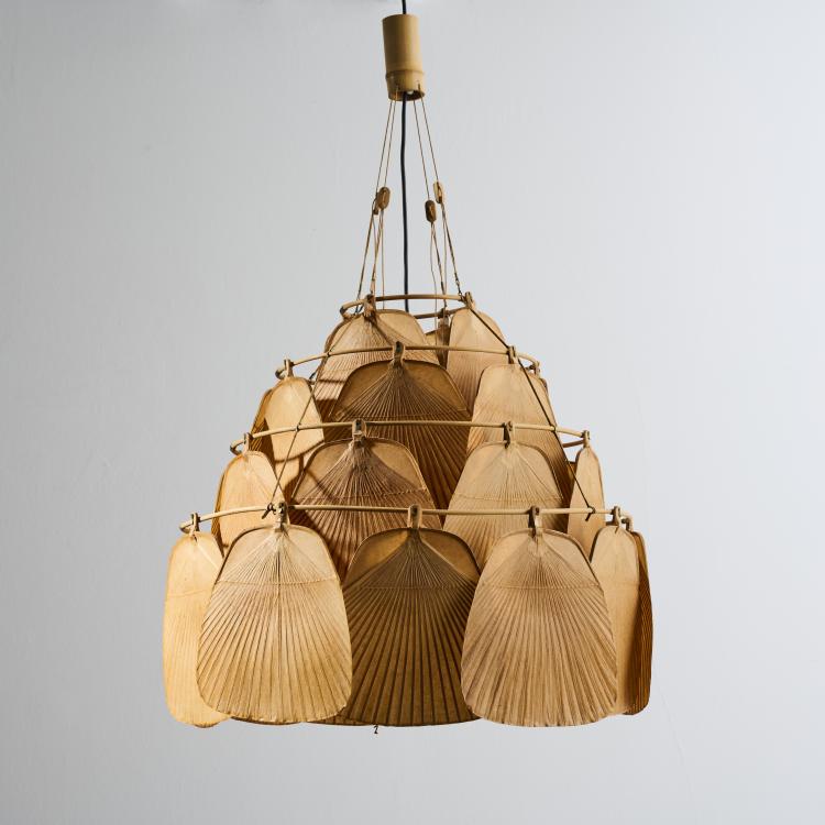 Bild 5 zu Objekt, 'San-Ju' ceiling light from the 'Uchiwa' series, 1975, Ingo Maurer, Maurer, Ingo, Design M, M&uuml;nchen, 167B 564