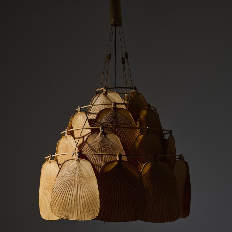 Bild 6 zu Objekt, 'San-Ju' ceiling light from the 'Uchiwa' series, 1975, Ingo Maurer, Maurer, Ingo, Design M, M&uuml;nchen, 167B 564