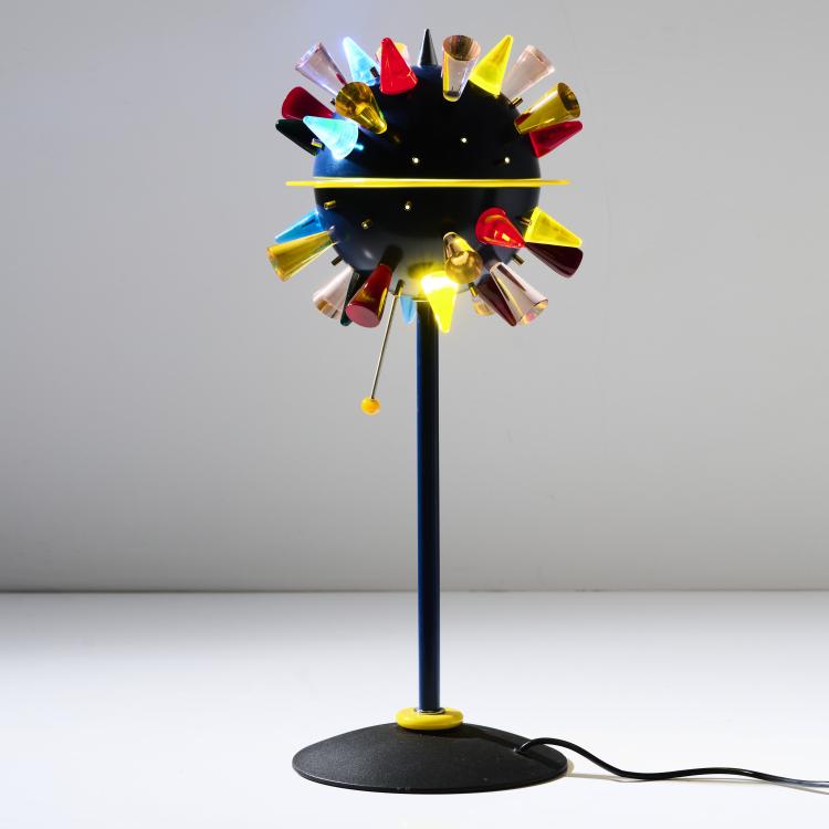 Hauptbild zu Objekt, 'Arkab' table light, 1994, Alessandro Mendini, Venini & C., Murano, 167A 314