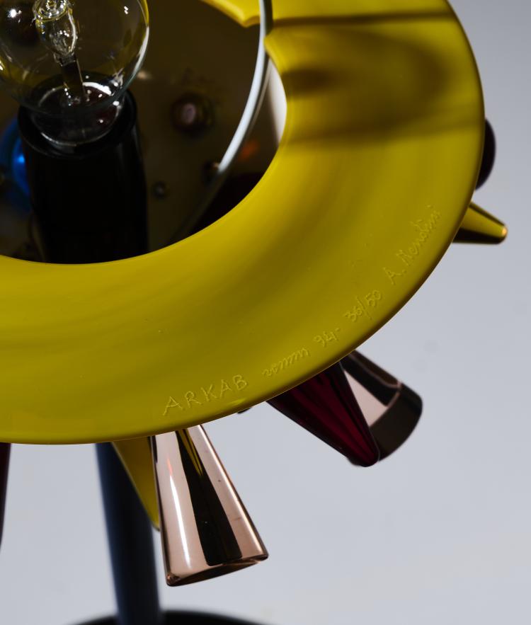 Bild 4 zu Objekt, 'Arkab' table light, 1994, Alessandro Mendini, Venini & C., Murano, 167A 314
