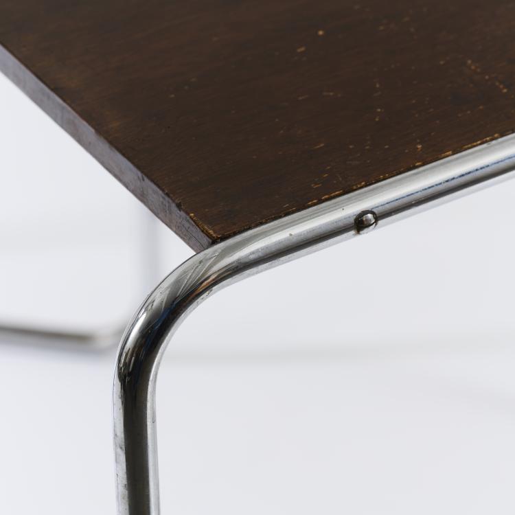 Bild 3 zu Objekt, Two 'B 9' side tables, 1925/26, Marcel Breuer, Thonet, Frankenberg, 167B 347