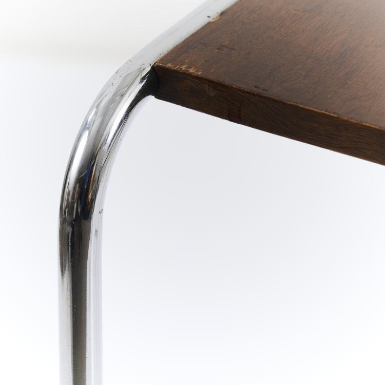Bild 5 zu Objekt, Two 'B 9' side tables, 1925/26, Marcel Breuer, Thonet, Frankenberg, 167B 347