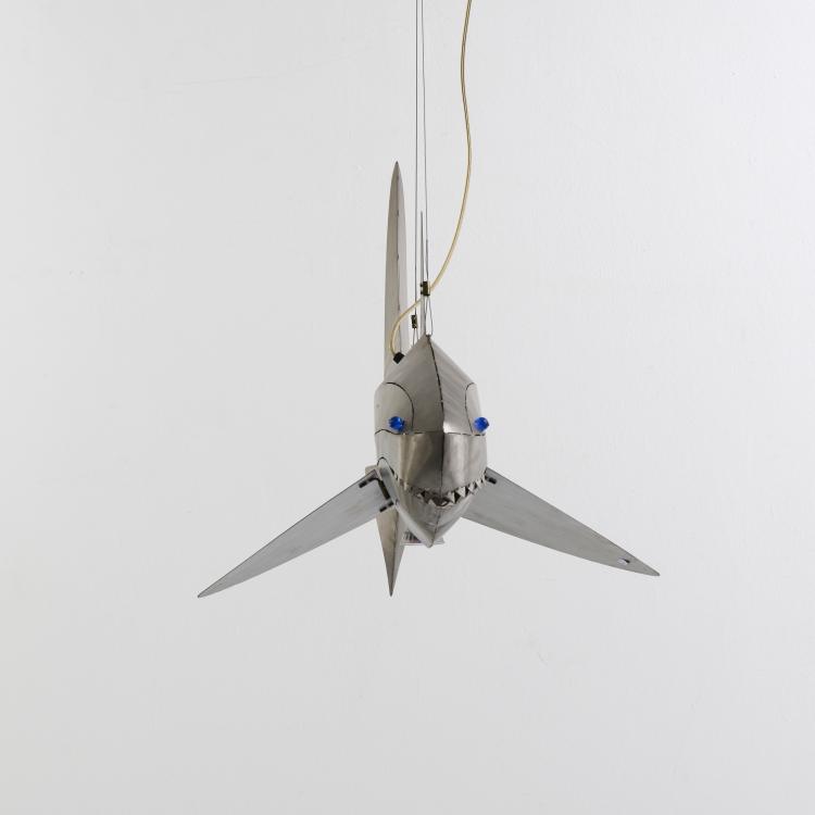 Bild 3 zu Objekt, 'Shark' ceiling light, 1990s, Reinhard Stubenrauch, Stubenrauch, Reinhard, Berlin, 167B 592
