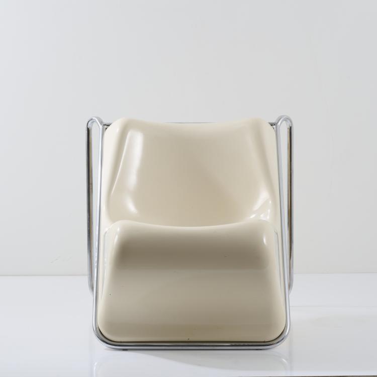 Bild 2 zu Objekt, 'P 110' easy chair, 1971, Alberto Rosselli, Saporiti, Mailand, 167A 215