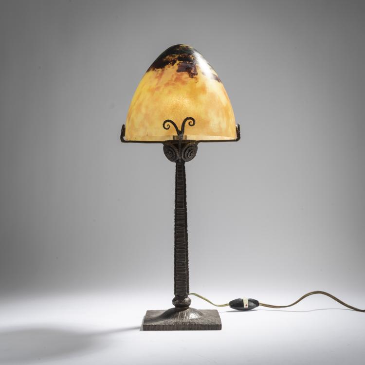 Hauptbild zu Objekt, Table light, c. 1930, Daum Fr&egrave;res, Nancy, 168A 89
