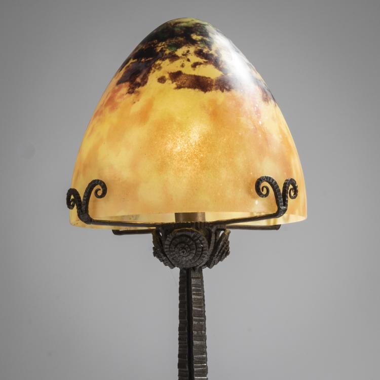 Bild 3 zu Objekt, Table light, c. 1930, Daum Fr&egrave;res, Nancy, 168A 89