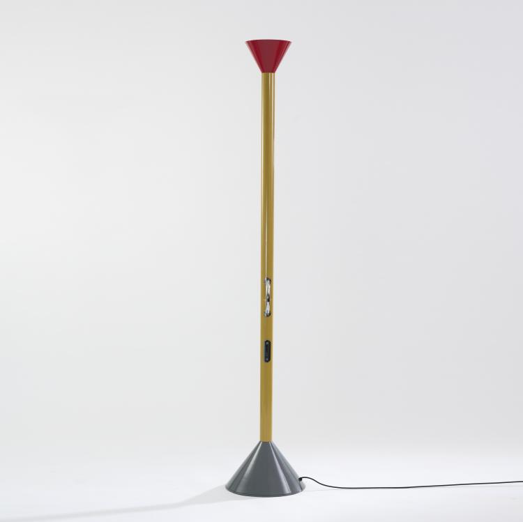 Bild 1 zu Objekt, 'Callimaco' floor light, 1980, Ettore Sottsass, Artemide, Mailand, 167A 304