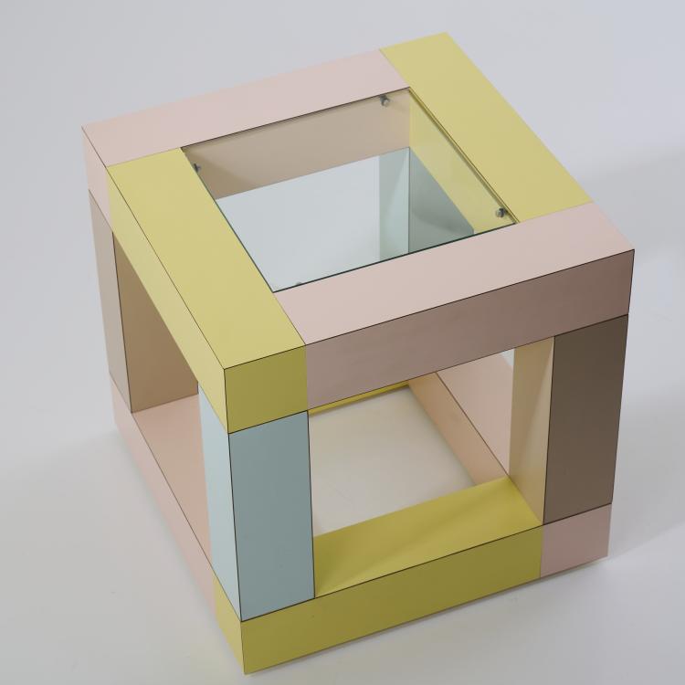 Bild 3 zu Objekt, 'Mimosa' side table, 1984, Ettore Sottsass, Memphis, Mailand, 167A 305