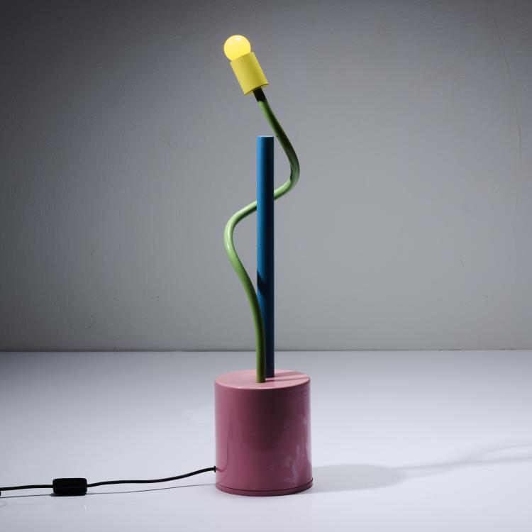Hauptbild zu Objekt, 'Sinerpica' table light, 1979, Michele De Lucchi, Alchimia, Mailand (zugeschrieben/attributed), 167A 279