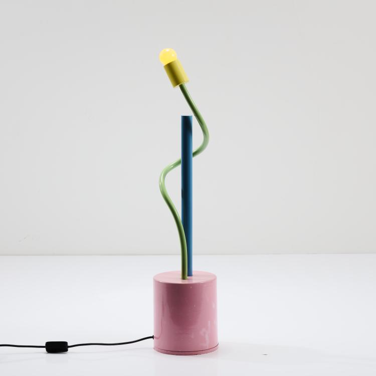 Bild 1 zu Objekt, 'Sinerpica' table light, 1979, Michele De Lucchi, Alchimia, Mailand (zugeschrieben/attributed), 167A 279