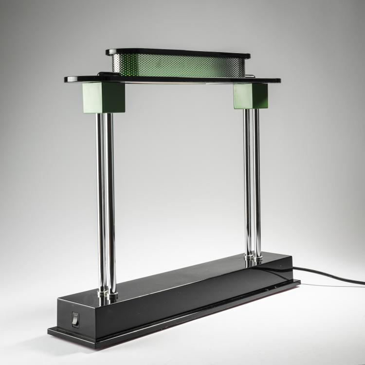 Bild 1 zu Objekt, 'Pausania' table light, 1983, Ettore Sottsass, Artemide, Mailand, 167A 242