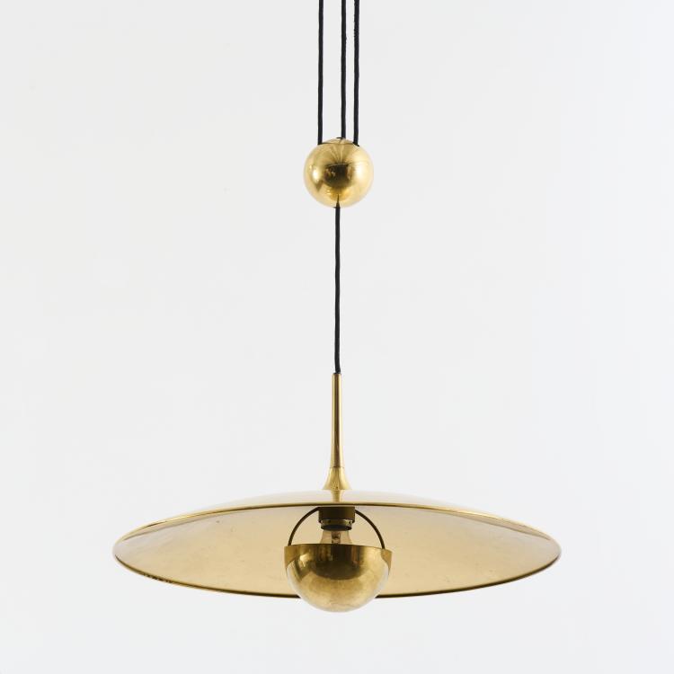 Hauptbild zu Objekt, Deckenleuchte 'ONOS 55 P', 1980er Jahre, Florian Schulz, Schulz, Florian GmbH Licht und Objekt, Ludwigsburg, 167B 575