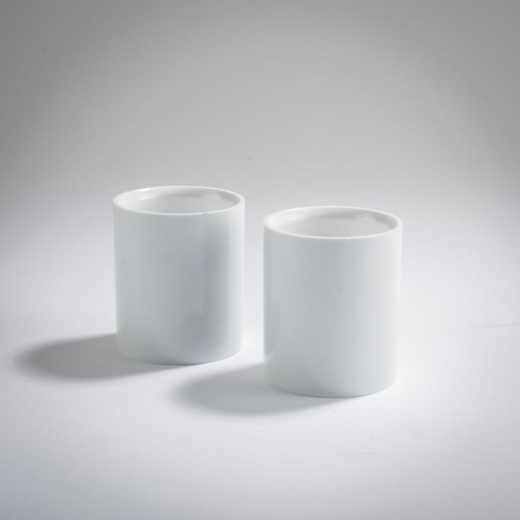 Hauptbild zu Objekt, Two 'Hawaii' egg cups, 1972, Enzo Mari, Danese, Mailand, 167A 153