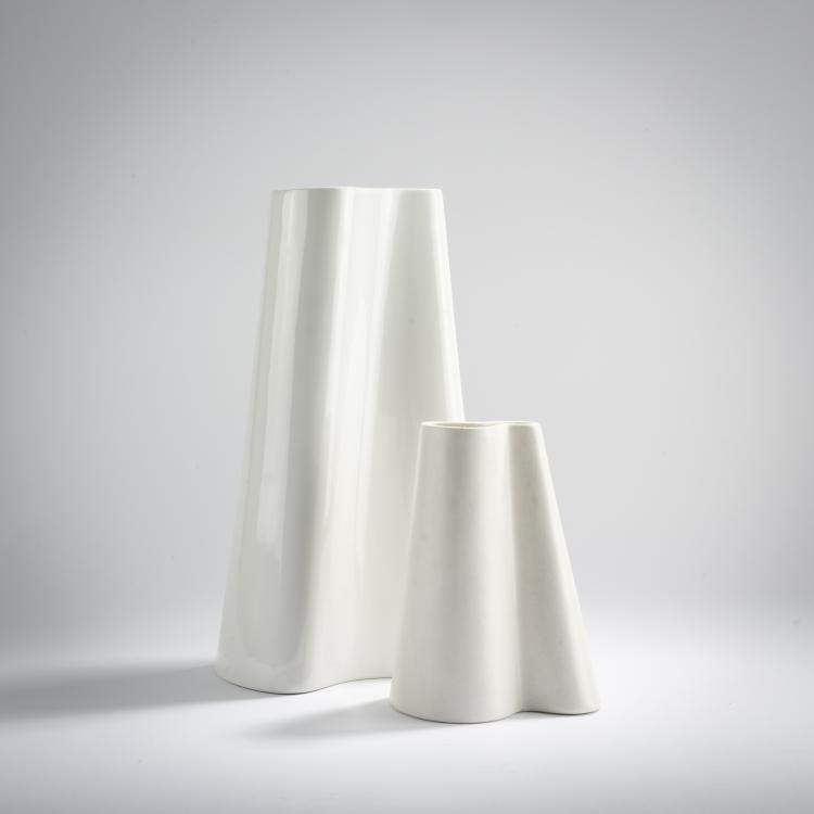 Hauptbild zu Objekt, Two Vases, 1963, Angelo Mangiarotti, Edition Danese, Mailand, 167A 143
