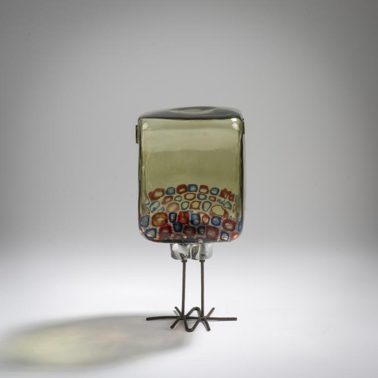 Bild 1 zu Objekt, 'Pulcino' bird, 1962, Alessandro Pianon, Vistosi, Gino, Murano, 167C 784