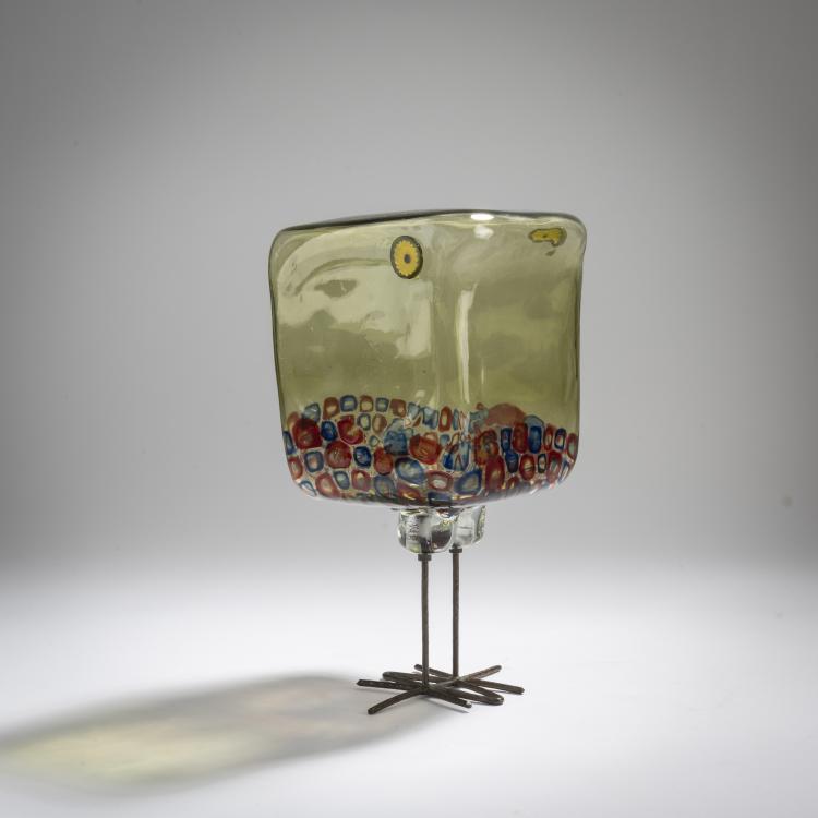 Bild 2 zu Objekt, 'Pulcino' bird, 1962, Alessandro Pianon, Vistosi, Gino, Murano, 167C 784