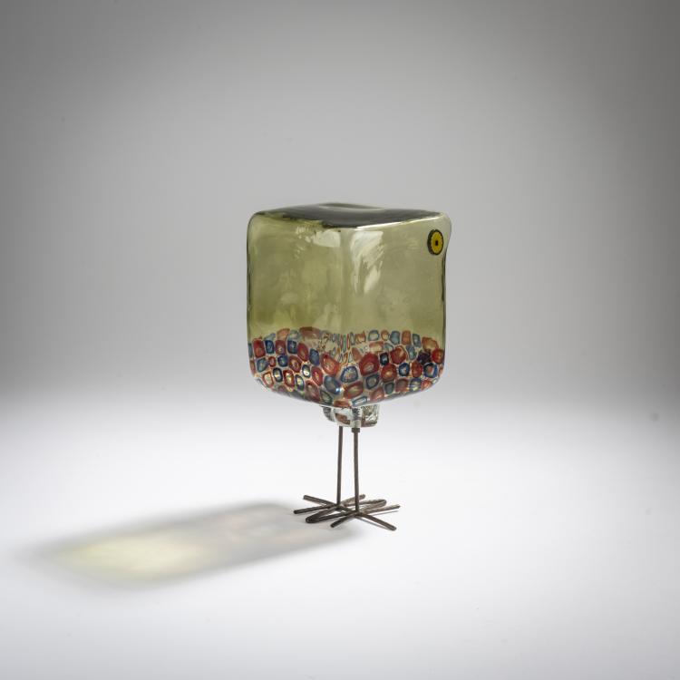 Bild 3 zu Objekt, 'Pulcino' bird, 1962, Alessandro Pianon, Vistosi, Gino, Murano, 167C 784