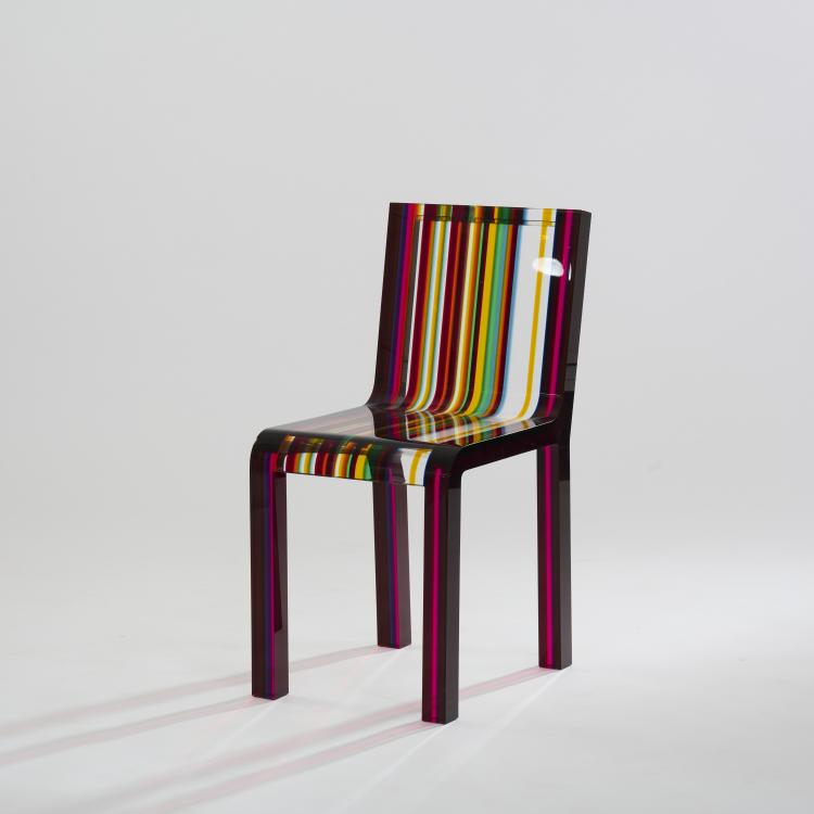 Hauptbild zu Objekt, 'Rainbow' chair, 2000, Patrick Norguet, Cappellini, Arosio, 167B 563