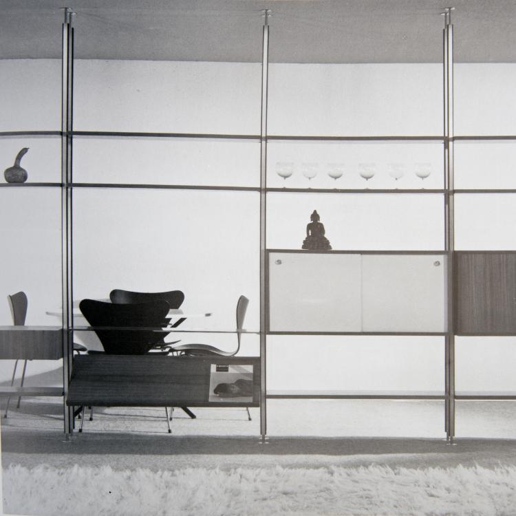 Hauptbild zu Objekt, 'G 15' shelving system, 1950, J&uuml;rg Bally, Bally, J&uuml;rg; Abita, Z&uuml;rich, 167B 457