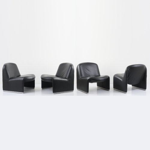 Four 'Alky' armchairs, 1969