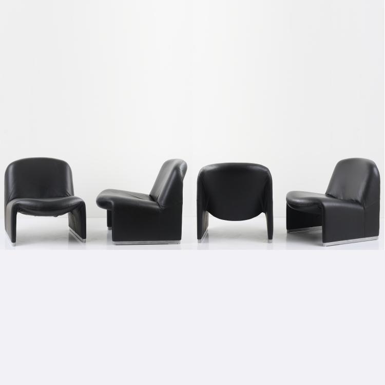 Bild 1 zu Objekt, Four 'Alky' armchairs, 1969, Giancarlo Piretti, Castelli, Bologna, 167A 211
