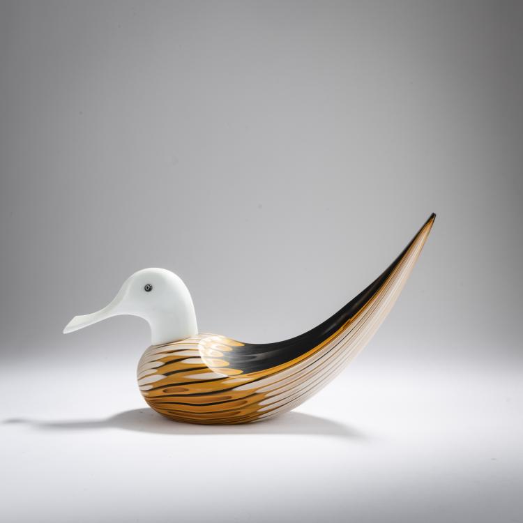 Hauptbild zu Objekt, Ente, 1979, Toni Zuccheri, Venini & C., Murano, 167C 678