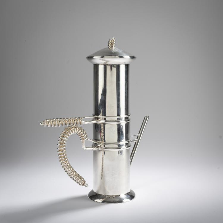 Bild 1 zu Objekt, 'Filumena 2' espresso machine, 1970s, Filippo Alison, Argenterie Sabattini, Bregnano, 167A 117