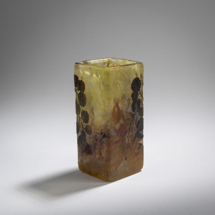 Bild 1 zu Objekt, Vase 'M&ucirc;res en automne', c. 1910, Daum Fr&egrave;res, Nancy, 168A 64