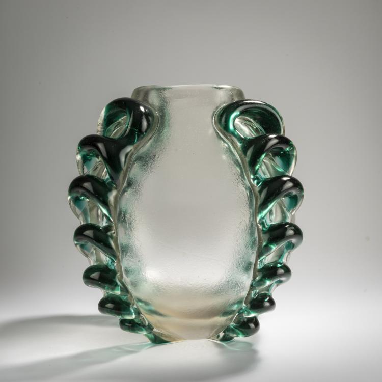 Hauptbild zu Objekt, Vase, c. 1938, Murano, 167C 633