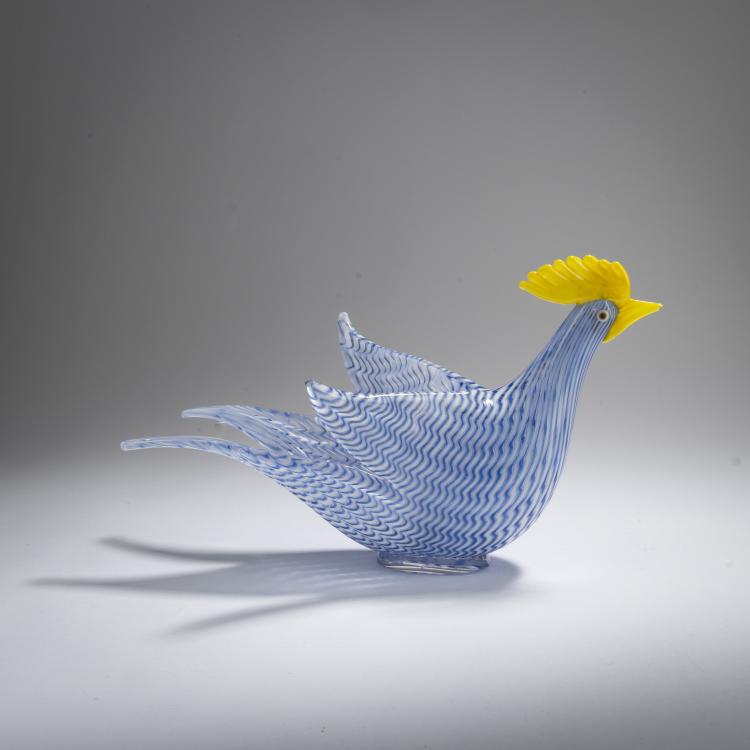 Hauptbild zu Objekt, Bird, c. 1954, Dino Martens, Toso, Aureliano, Murano, 167C 776