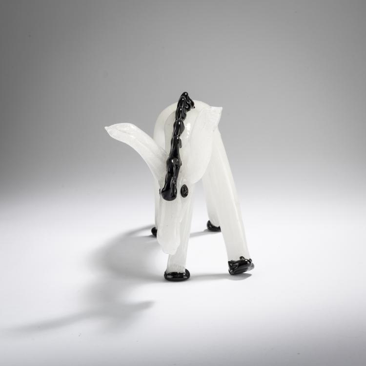 Bild 2 zu Objekt, 'Pulegoso' donkey, c. 1930, Ercole Barovier, Barovier & C., Vetreria artistica, Murano, 167C 702
