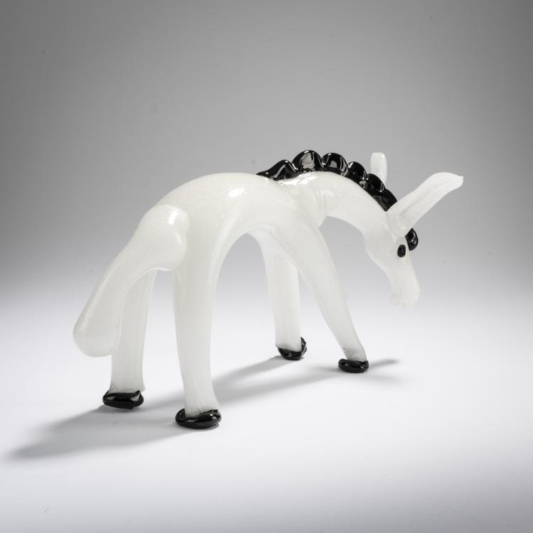Bild 3 zu Objekt, 'Pulegoso' donkey, c. 1930, Ercole Barovier, Barovier & C., Vetreria artistica, Murano, 167C 702