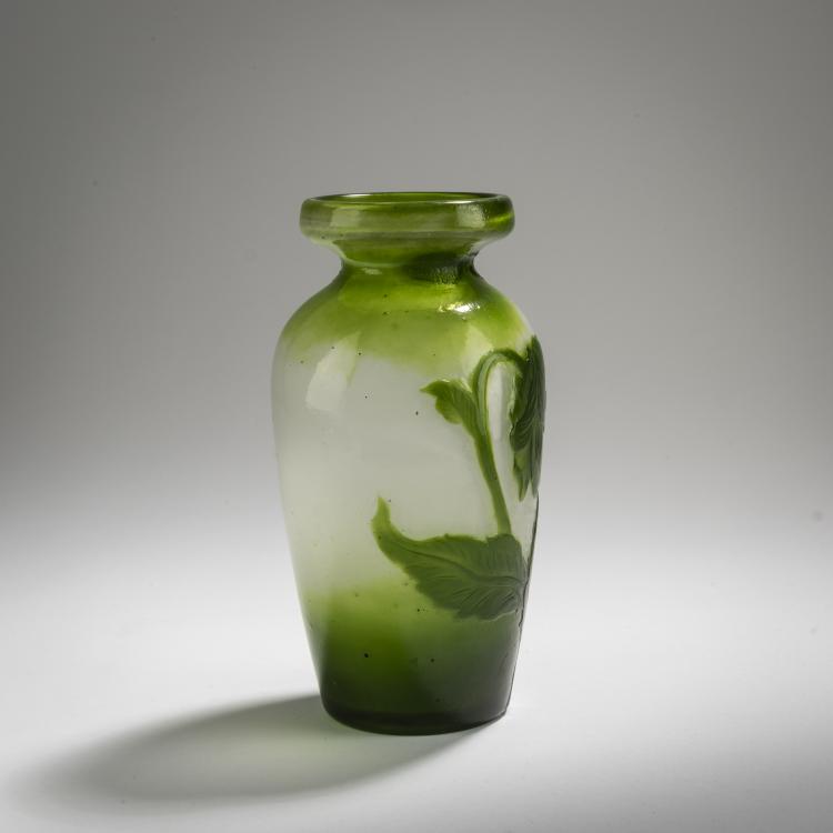 Bild 1 zu Objekt, Vase 'Tulipes', c. 1900, Henri Muller, Muller, Henri, Croismare, 168A 218