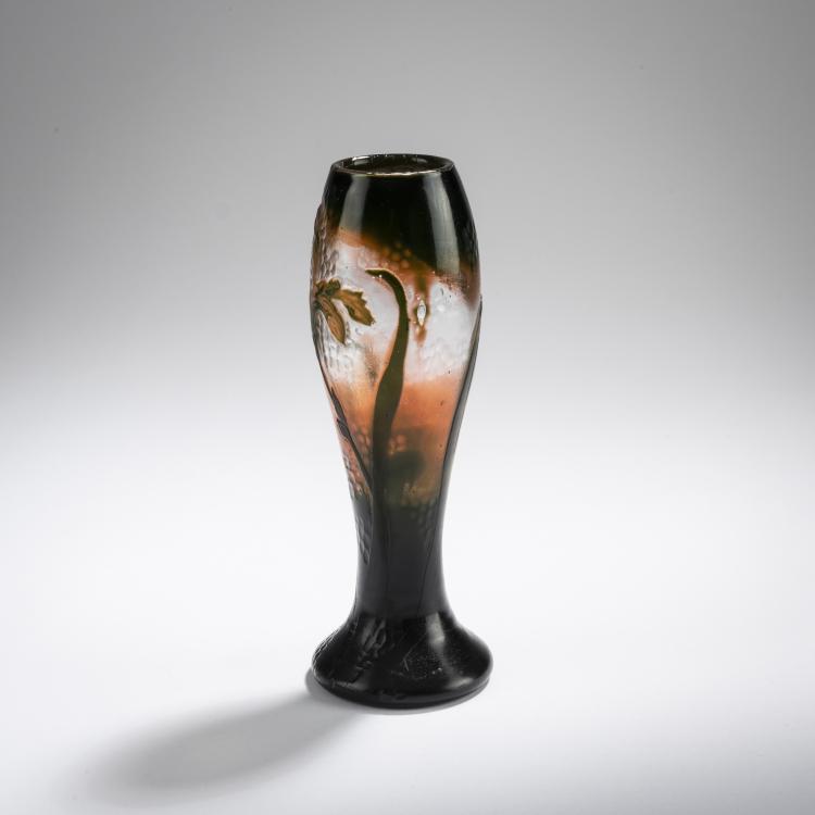 Bild 2 zu Objekt, Small Martel&eacute; Vase 'Iris', 1898-1903, Daum Fr&egrave;res, Nancy, 168A 39