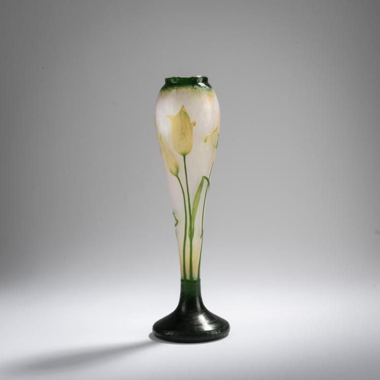Bild 2 zu Objekt, Martel&eacute;-Vase 'Tulipes', um 1900, Henri Berg&eacute;, Daum Fr&egrave;res, Nancy, 168A 44