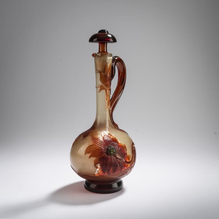 Bild 1 zu Objekt, 'Tournesol' carafe, 1898, Emile Gall&eacute;, Gall&eacute;, Nancy, 168A 127