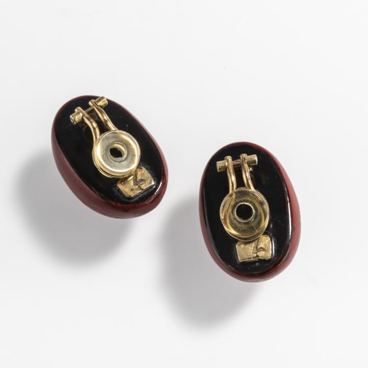 Bild 2 zu Objekt, Paar Ohrringe, um 1985, Erico Nagai, 169D 852